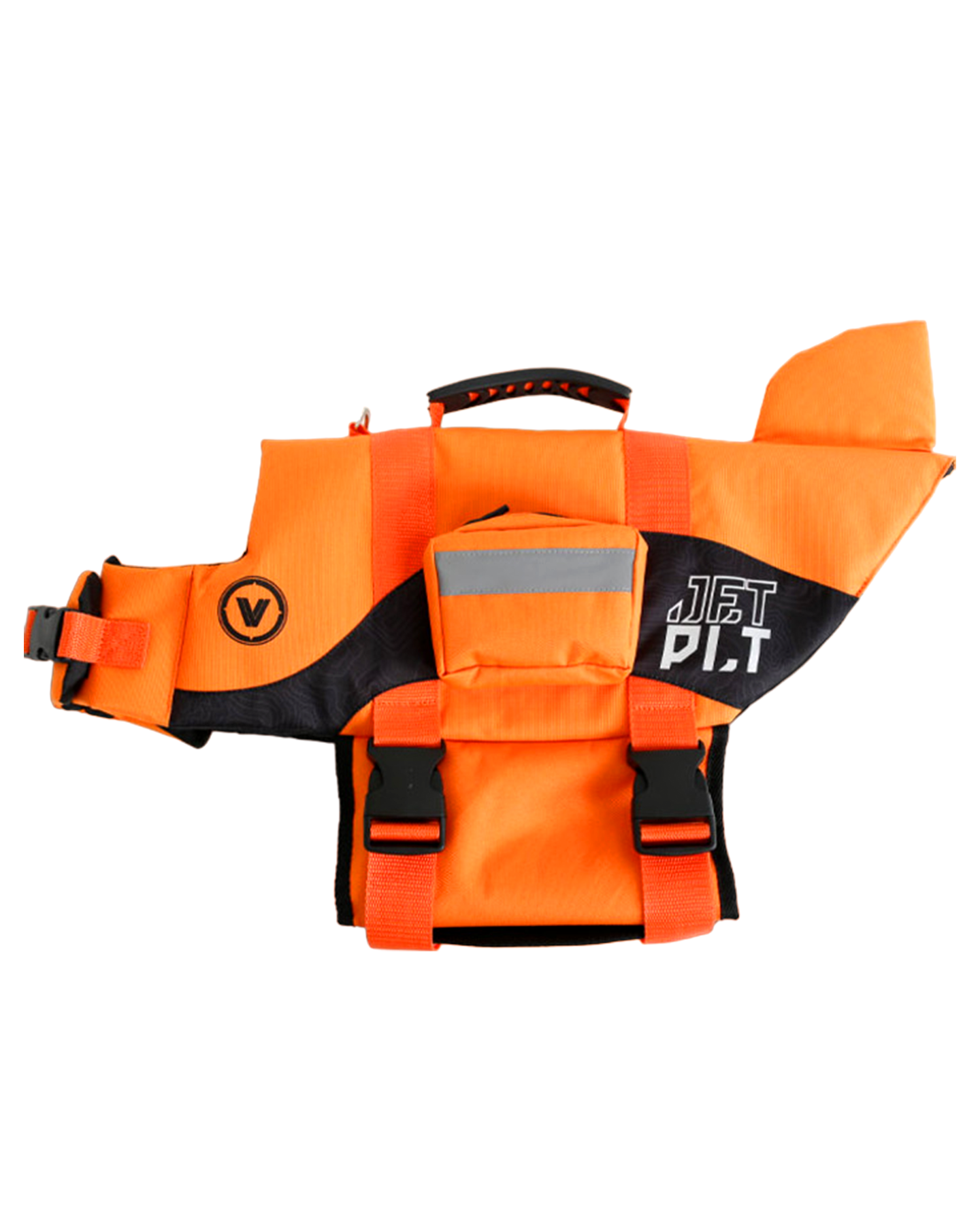 Jetpilot Venture Dog Pfd - Orange - 2024 Dog Vest - Trojan Wake Ski Snow