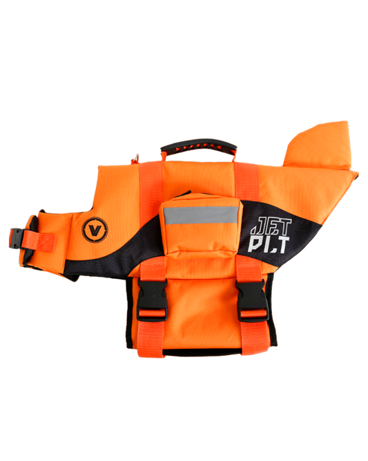 Jetpilot Venture Dog Pfd - Orange - 2024 Dog Vest - Trojan Wake Ski Snow