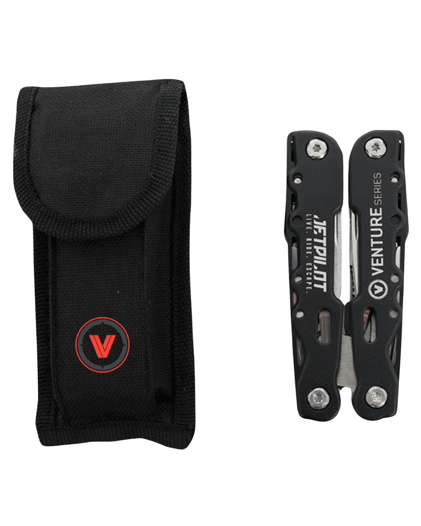 Jetpilot Venture Foldable Pliers - Black - 2024 Wakeboard Accessories - Trojan Wake Ski Snow