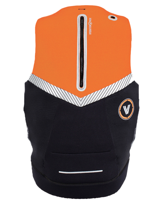 Jetpilot Venture Mens Neo Vest - Black/Orange Level 50 Life Jackets - Trojan Wake Ski Snow