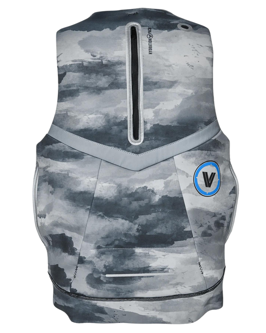 Jetpilot Venture Mens Neo Vest - Grey/Camo - 2023 Life Jackets - Trojan Wake Ski Snow