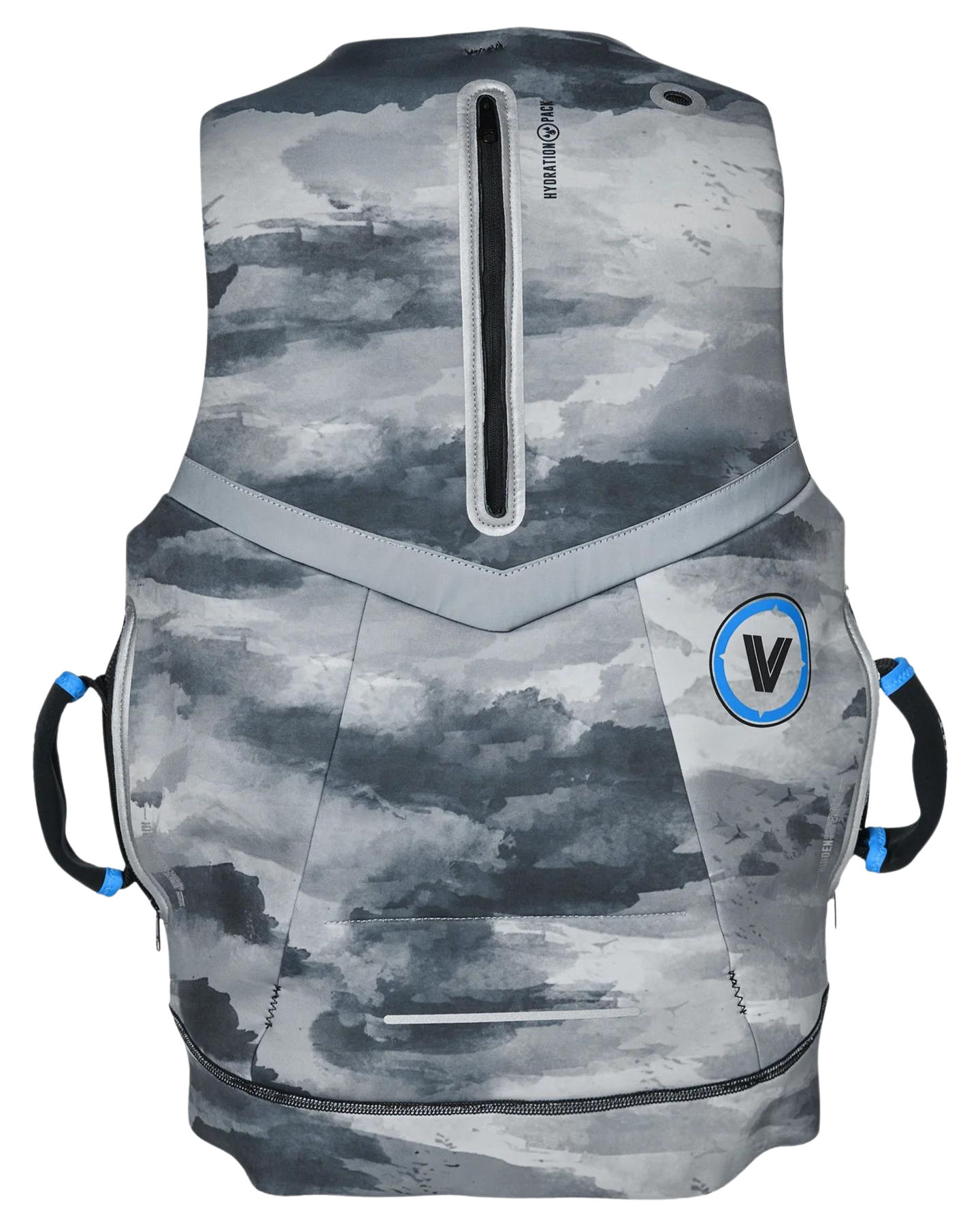 Jetpilot Venture Mens Neo Vest - Grey/Camo - 2023 Life Jackets - Trojan Wake Ski Snow