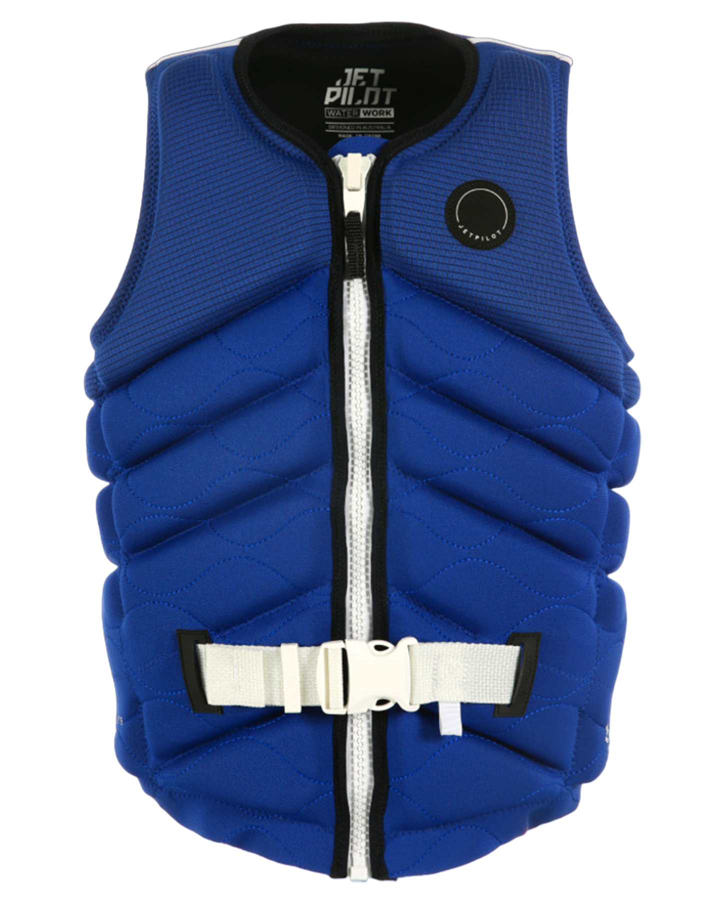 Jetpilot X1 - Busty Fe Men's Neo Vest - Navy - 2024 Life Jackets - Trojan Wake Ski Snow