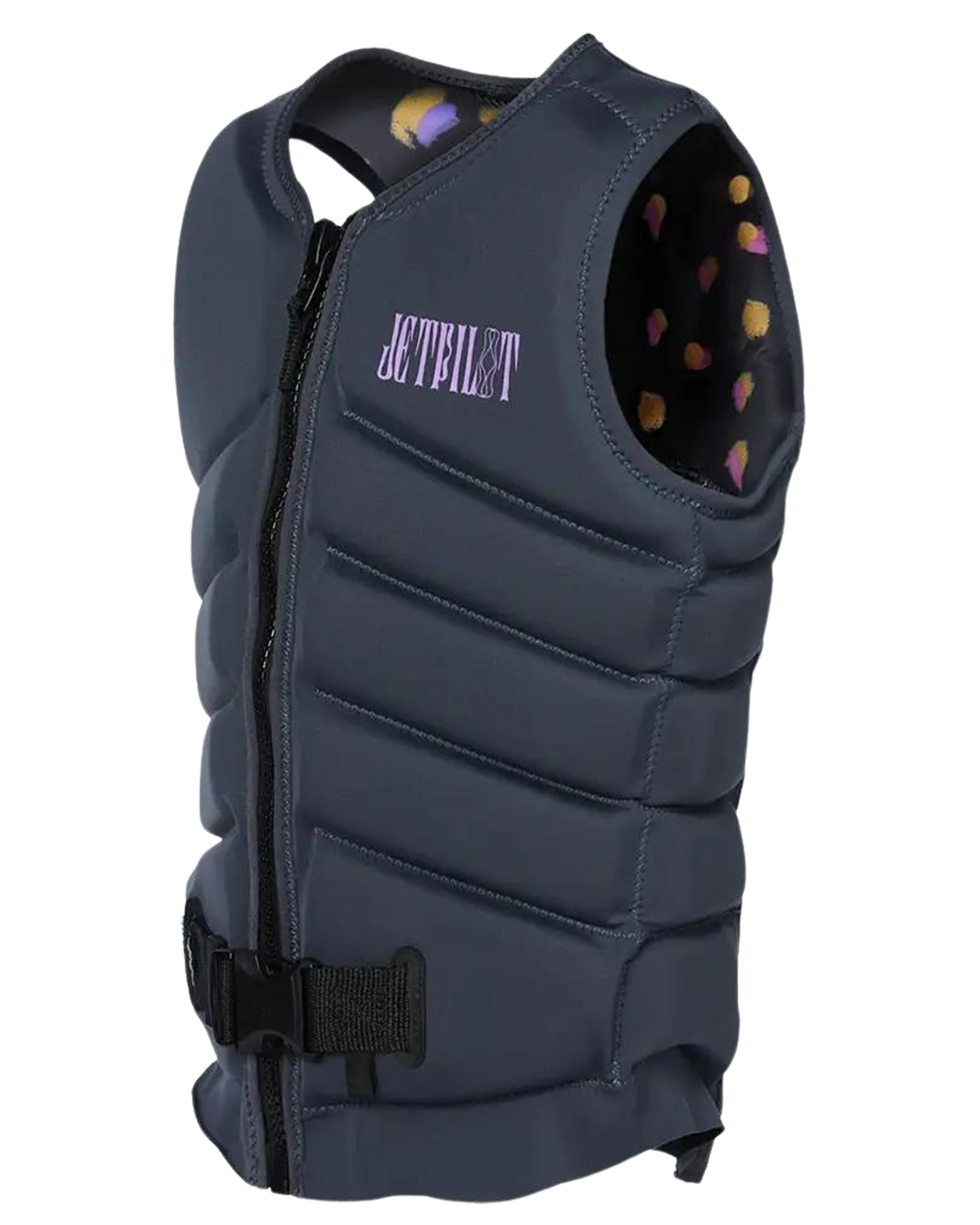 Jetpilot X1 F/E Ladies Neo Vest - Sina - Charcoal - 2023 Life Jackets - Trojan Wake Ski Snow