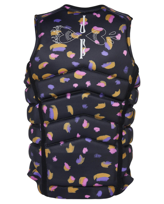 Jetpilot X1 F/E Ladies Neo Vest - Sina - Purple - 2023 Life Jackets - Trojan Wake Ski Snow