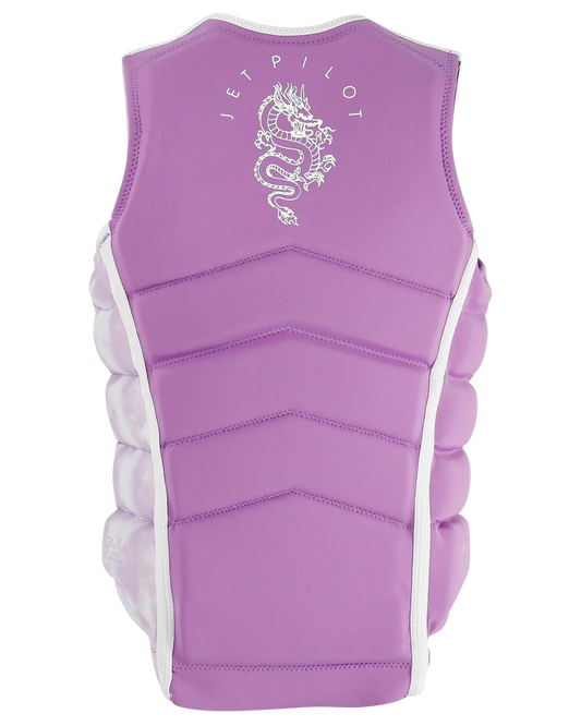 Jetpilot X1 F/E Ladies Neo Vest - Zahra - Purple - 2023 Life Jackets - Trojan Wake Ski Snow