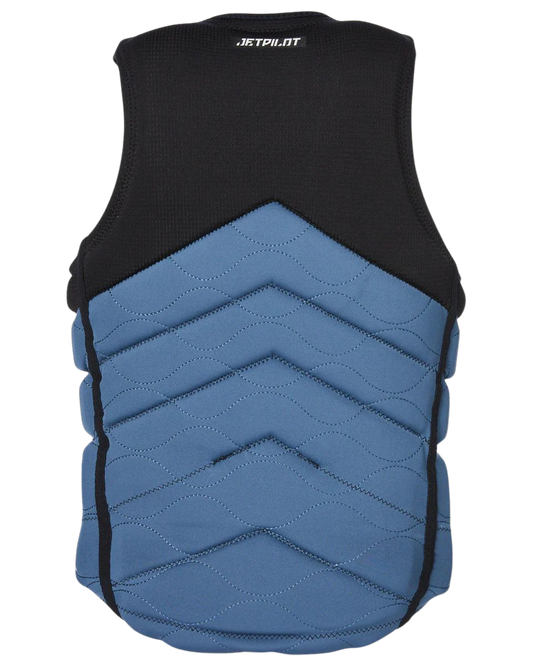 Jetpilot X1 F/E Mens Neo Vest - Busty - Black/Slate - 2023 Life Jackets - Trojan Wake Ski Snow