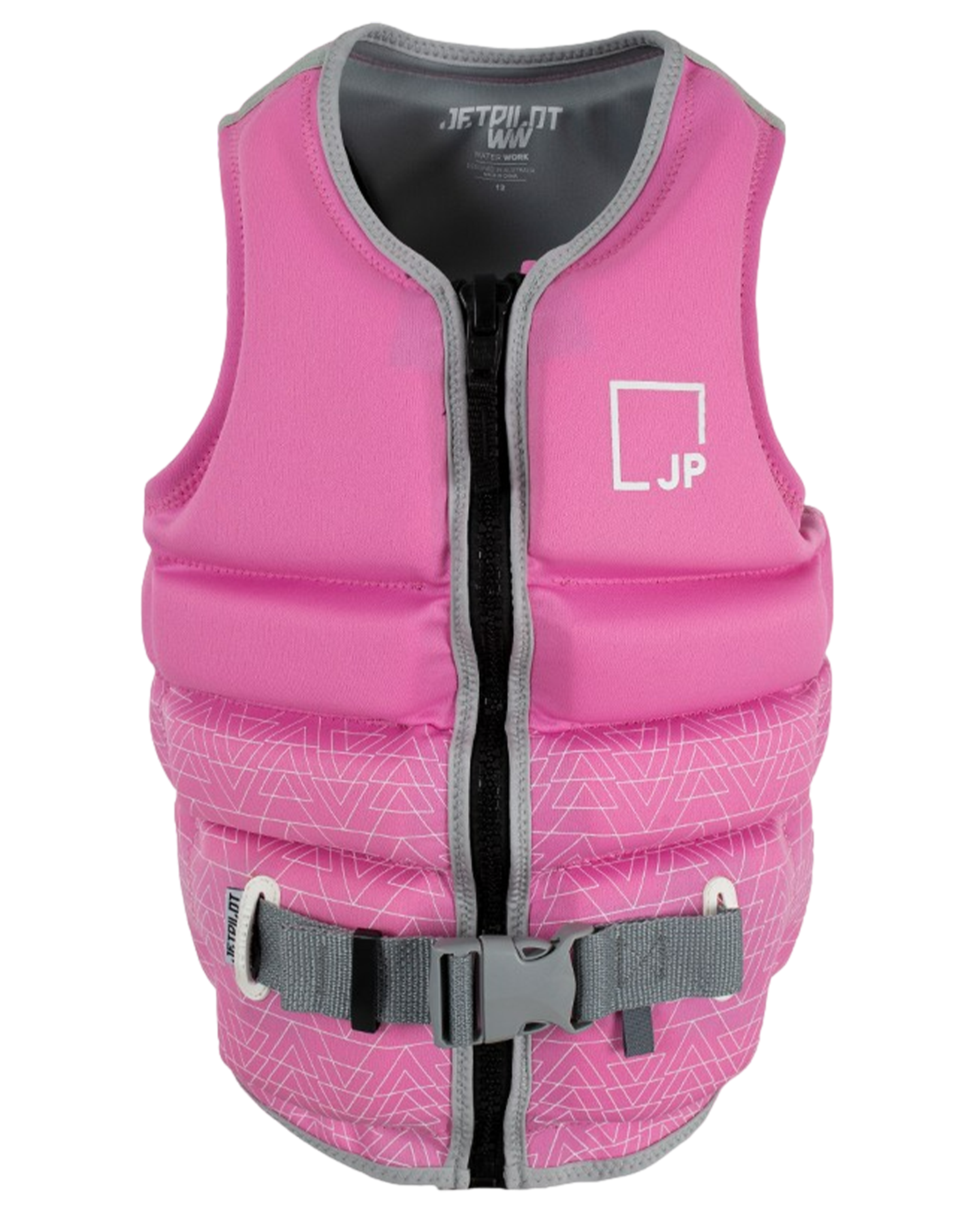 Jetpilot X1 Girls Youth Neo Vest - Pink - 2022 Life Jackets - Trojan Wake Ski Snow