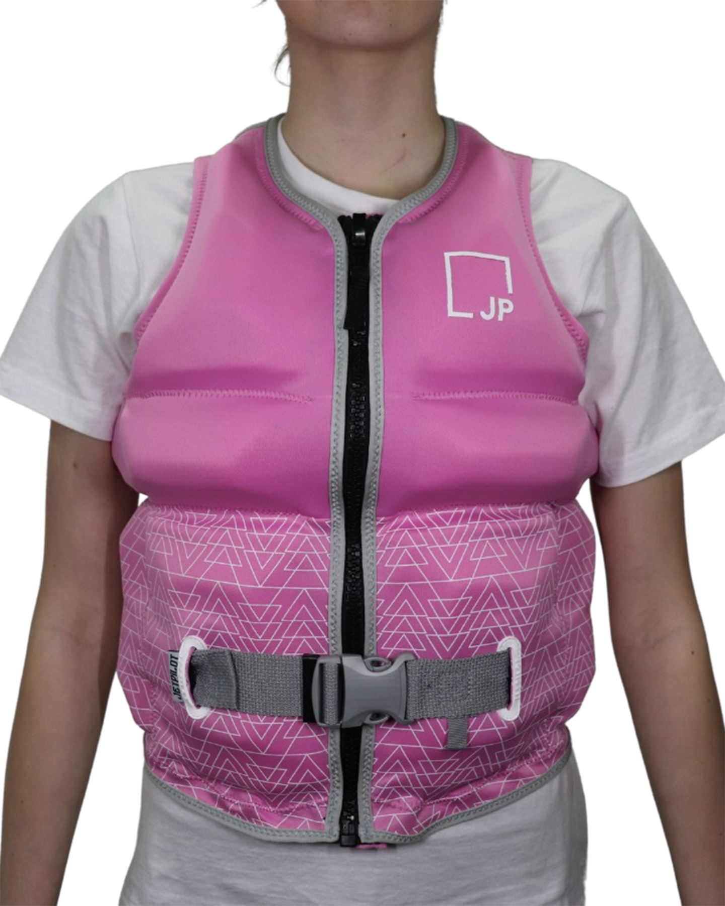 Jetpilot X1 Girls Youth Neo Vest - Pink - 2022 Life Jackets - Trojan Wake Ski Snow