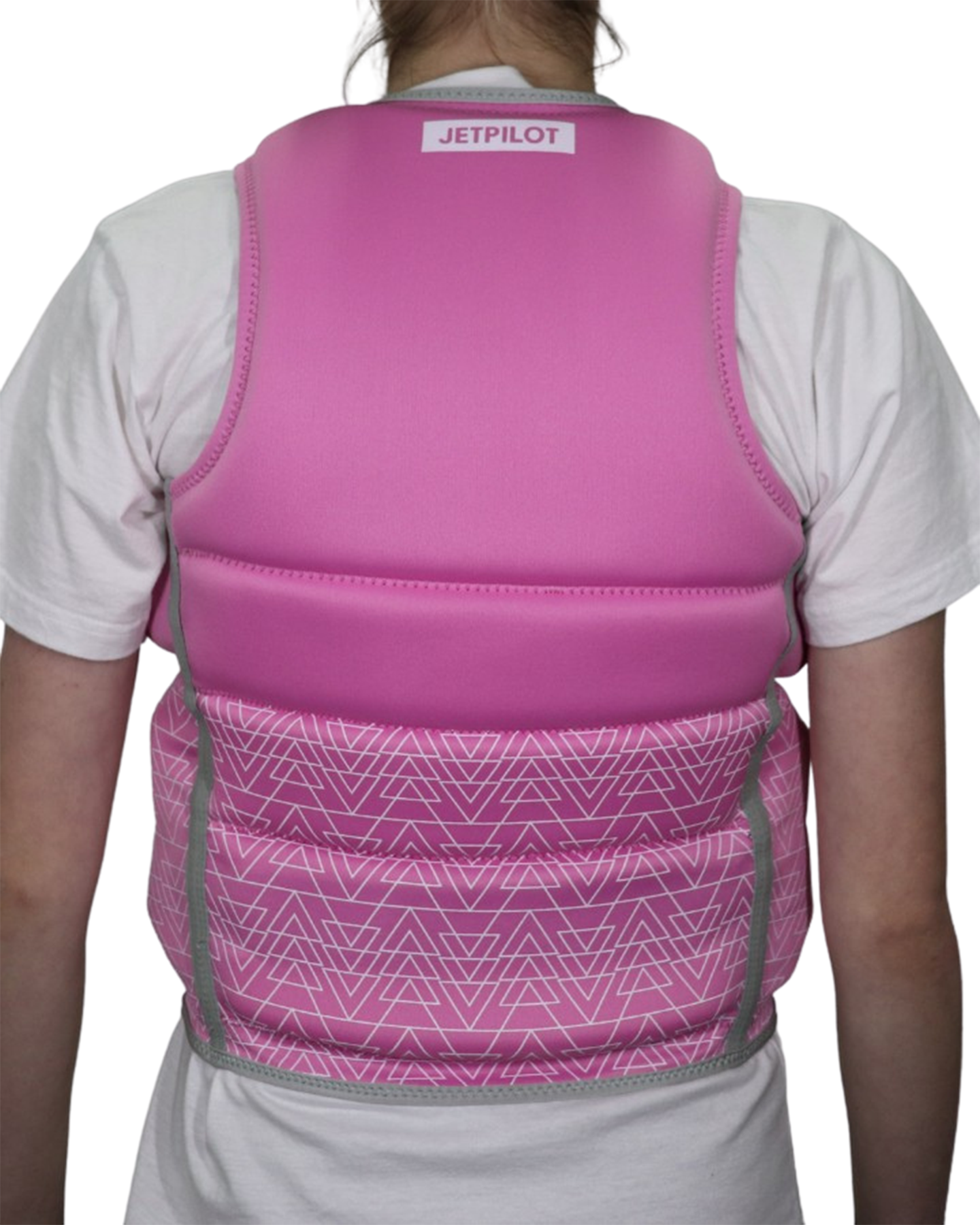 Jetpilot X1 Girls Youth Neo Vest - Pink - 2022 Life Jackets - Trojan Wake Ski Snow