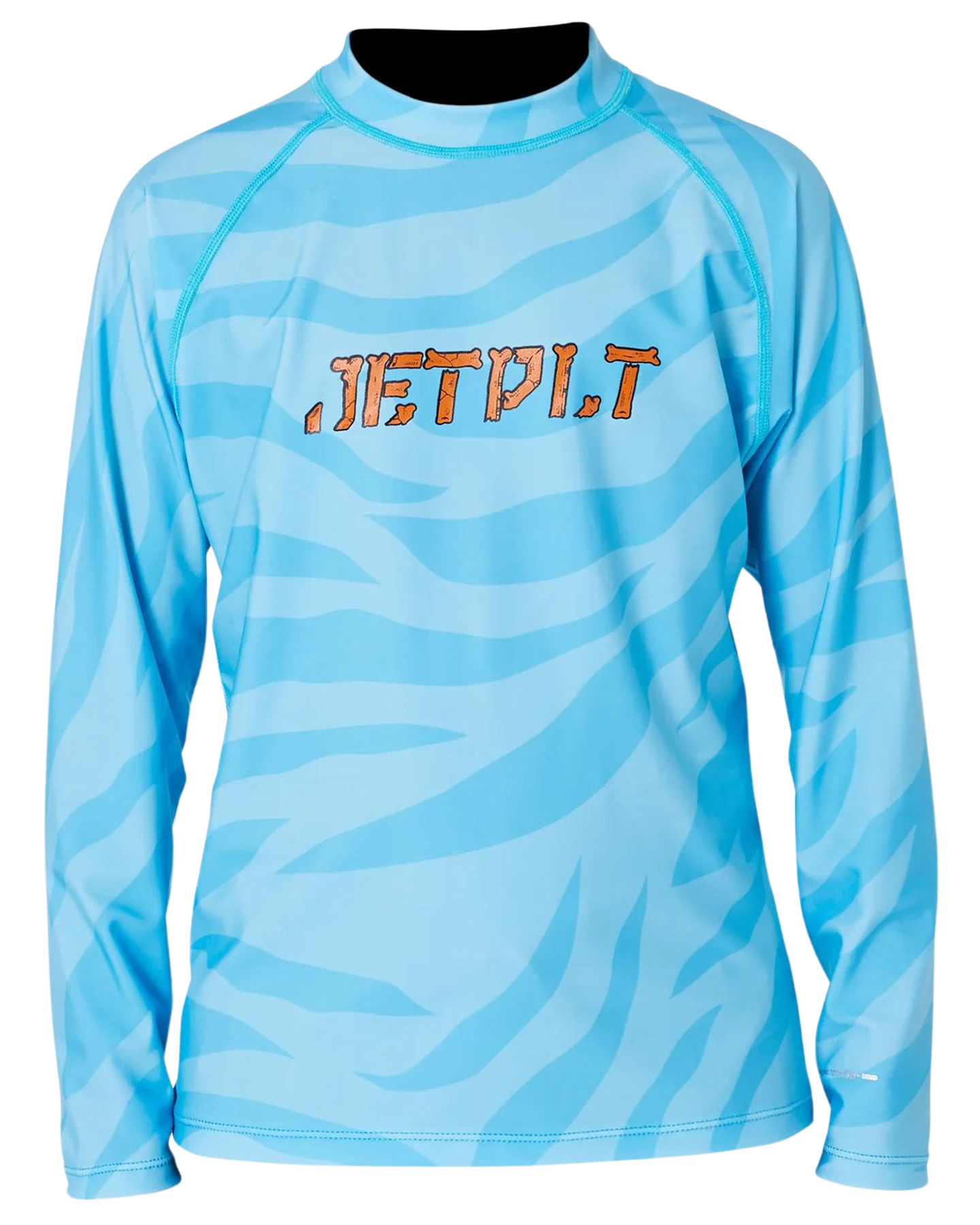 Jetpilot Youth Ls Hydro Rashie - Blue - 2024 Rashies - Kids - Trojan Wake Ski Snow