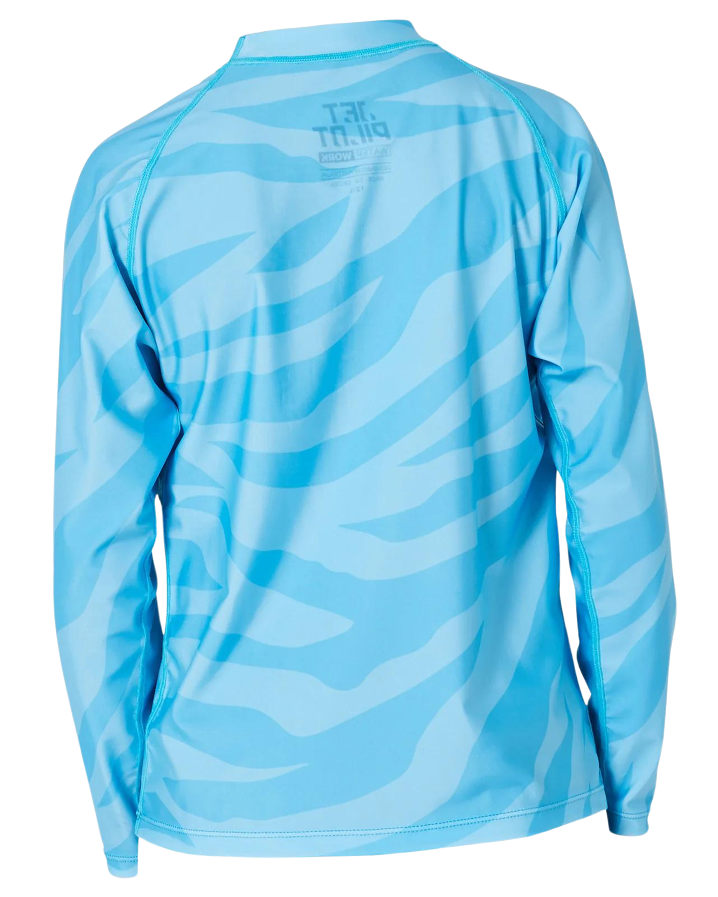 Jetpilot Youth Ls Hydro Rashie - Blue - 2024 Rashies - Kids - Trojan Wake Ski Snow