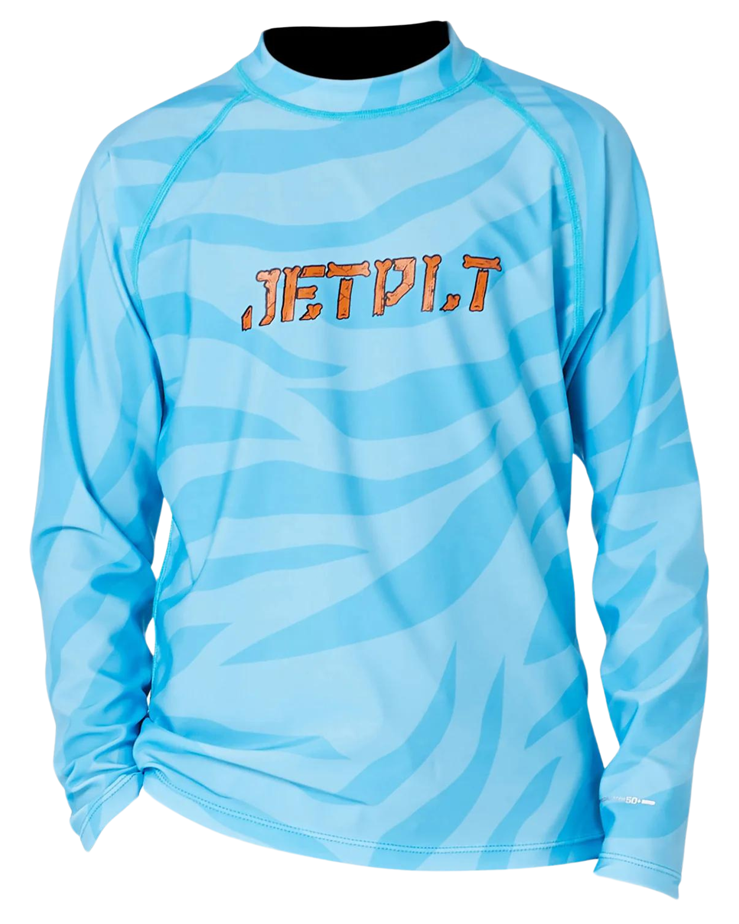 Jetpilot Youth Ls Hydro Rashie - Blue - 2024 Rashies - Kids - Trojan Wake Ski Snow