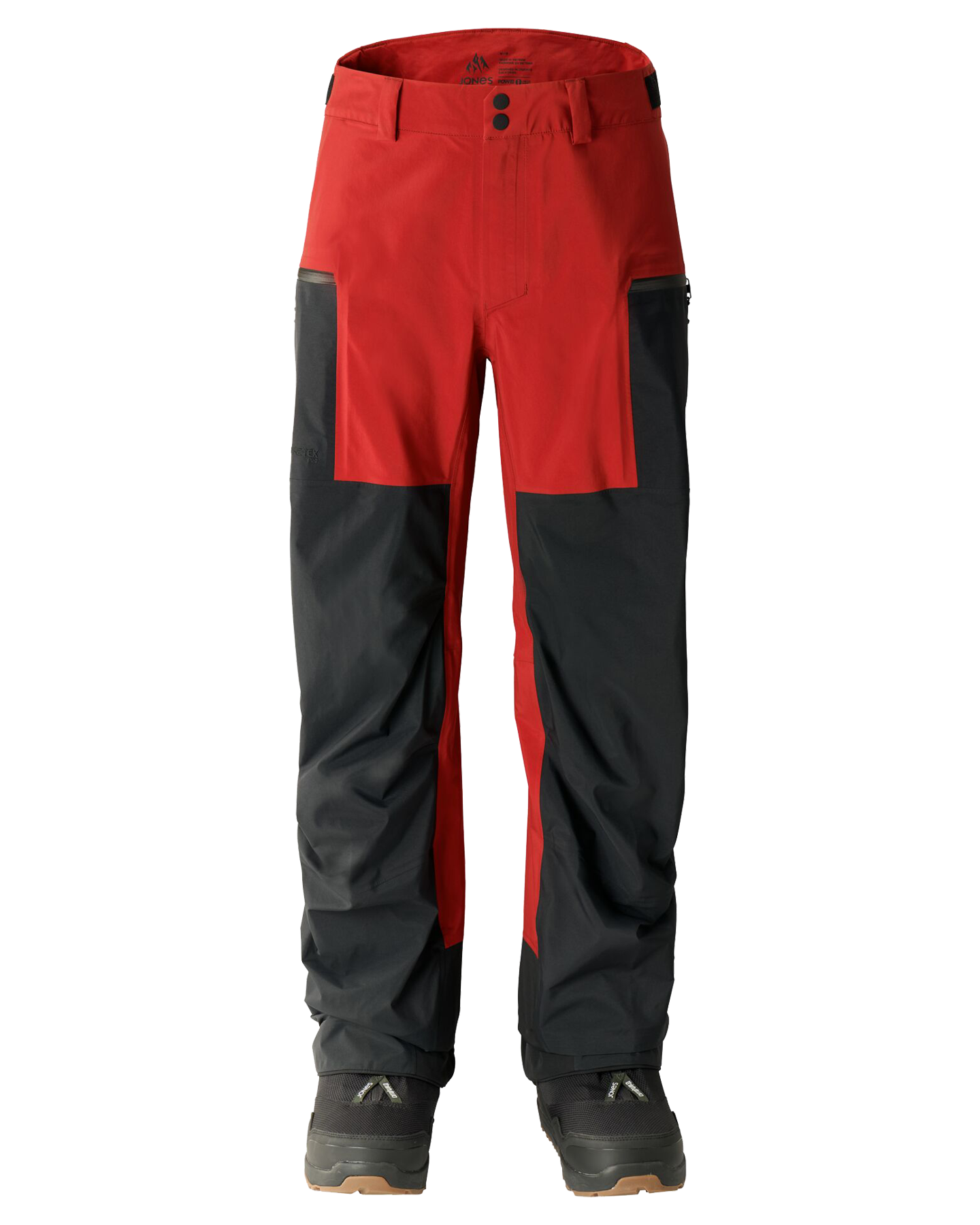 Jones Men's Shralpinist Recycled Gore-Tex Pro Snow Pants - Safety Red ...