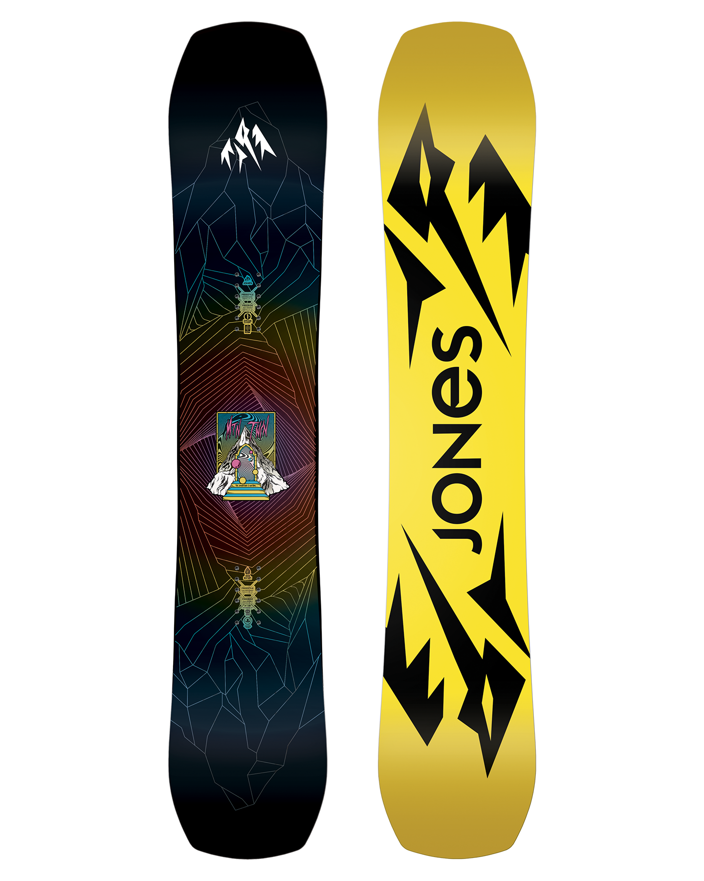 Jones Mountain Twin Men's Snowboard - 2025 Snowboards - Trojan Wake Ski Snow