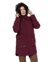 L1 Women's Fairbanks Jacket - Port - 2024 Snow Jackets - Trojan Wake Ski Snow