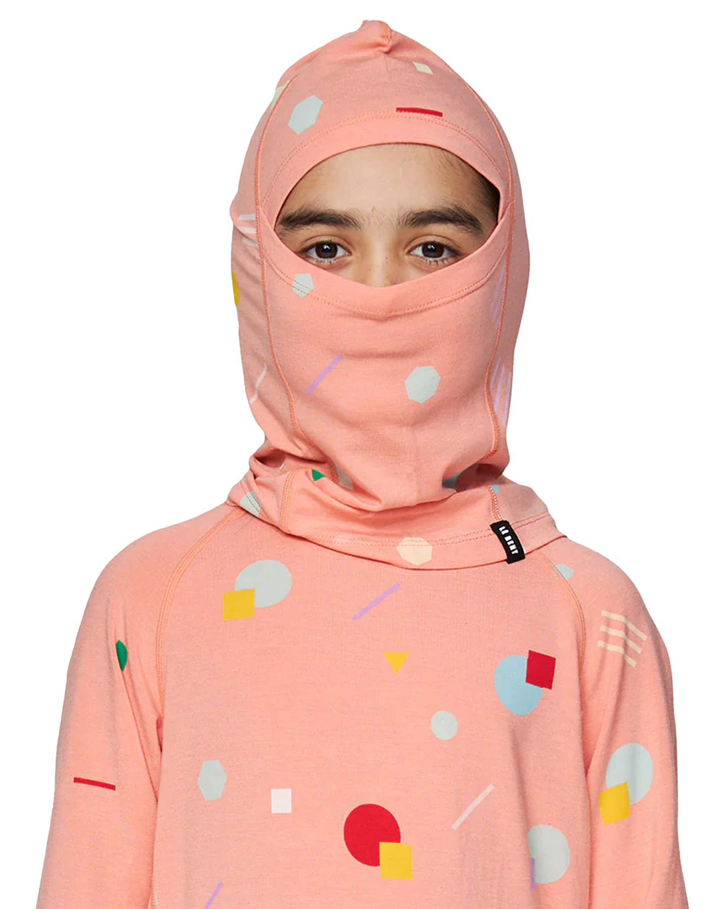 Le Bent Kids' Confetti Midweight Balaclava Neck Warmers & Face Masks - Trojan Wake Ski Snow