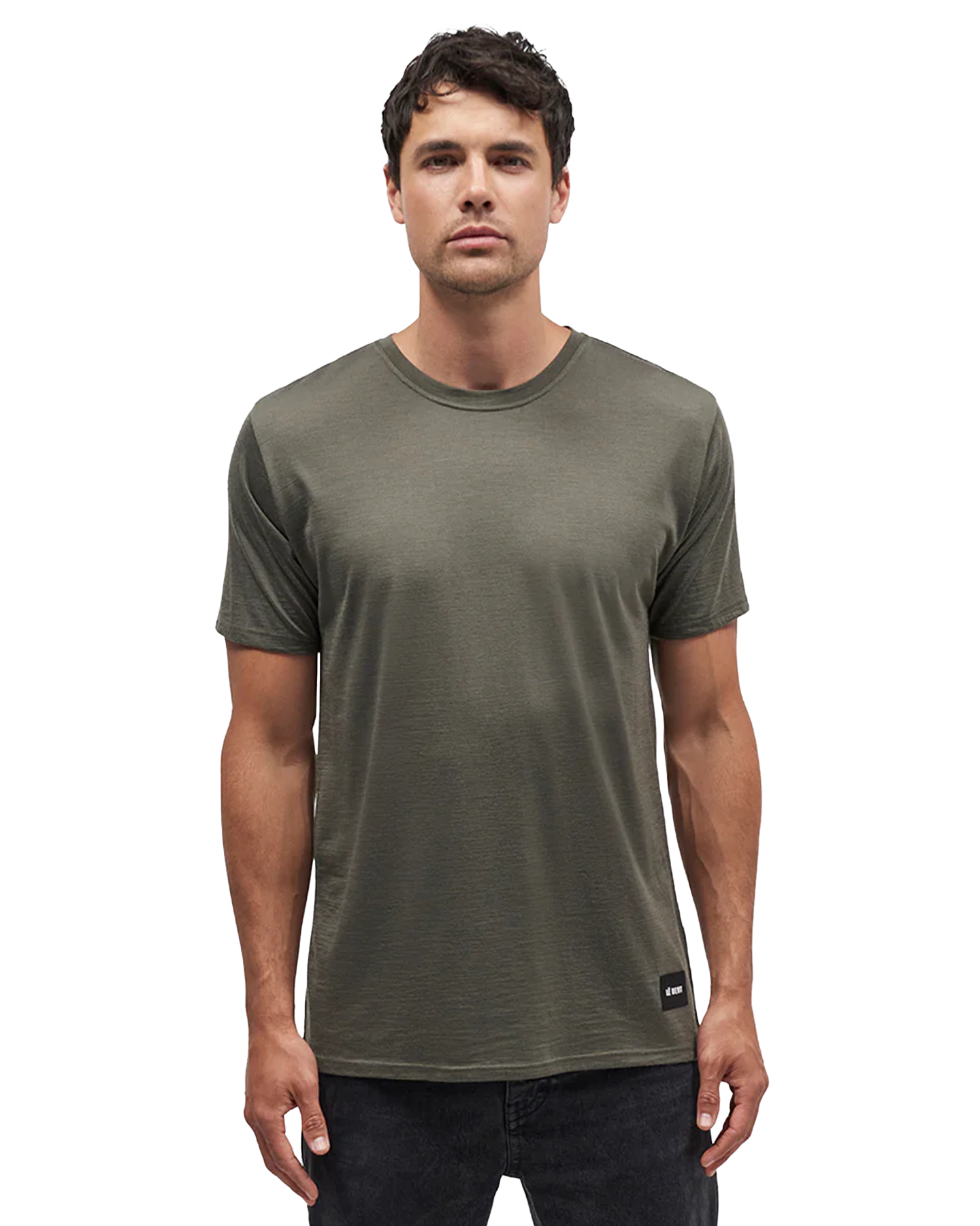 Le Bent Men's Ultralight Short Sleeve Tee - Olive Night Shirts & Tops - Trojan Wake Ski Snow