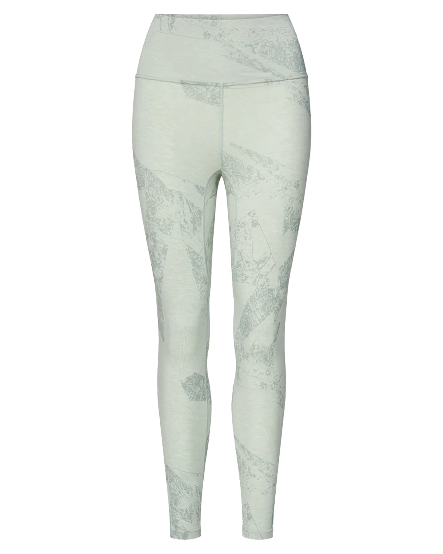 Le Bent Women's Fractal Lightweight Bottom - Sea Foam Thermals - Trojan Wake Ski Snow