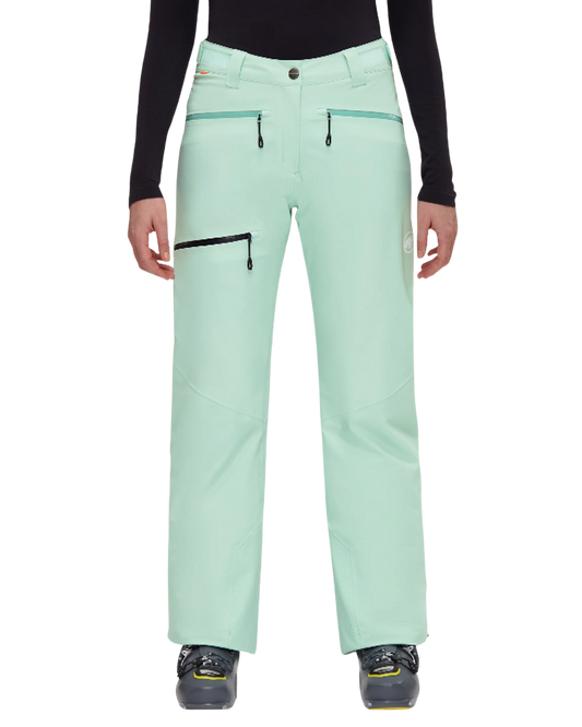 Mammut Women's Stoney Hs Thermo Snow Pants - Neo Mint Snow Jackets - Trojan Wake Ski Snow