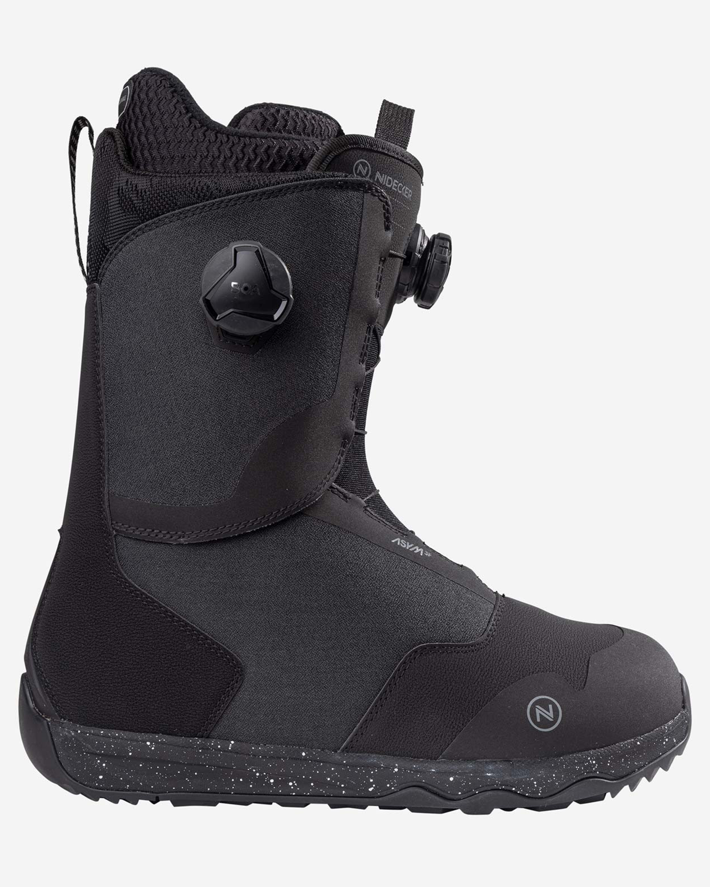 Nidecker Men's Rift Snowboard Boots - Black - 2024 Snowboard Boots - Trojan Wake Ski Snow