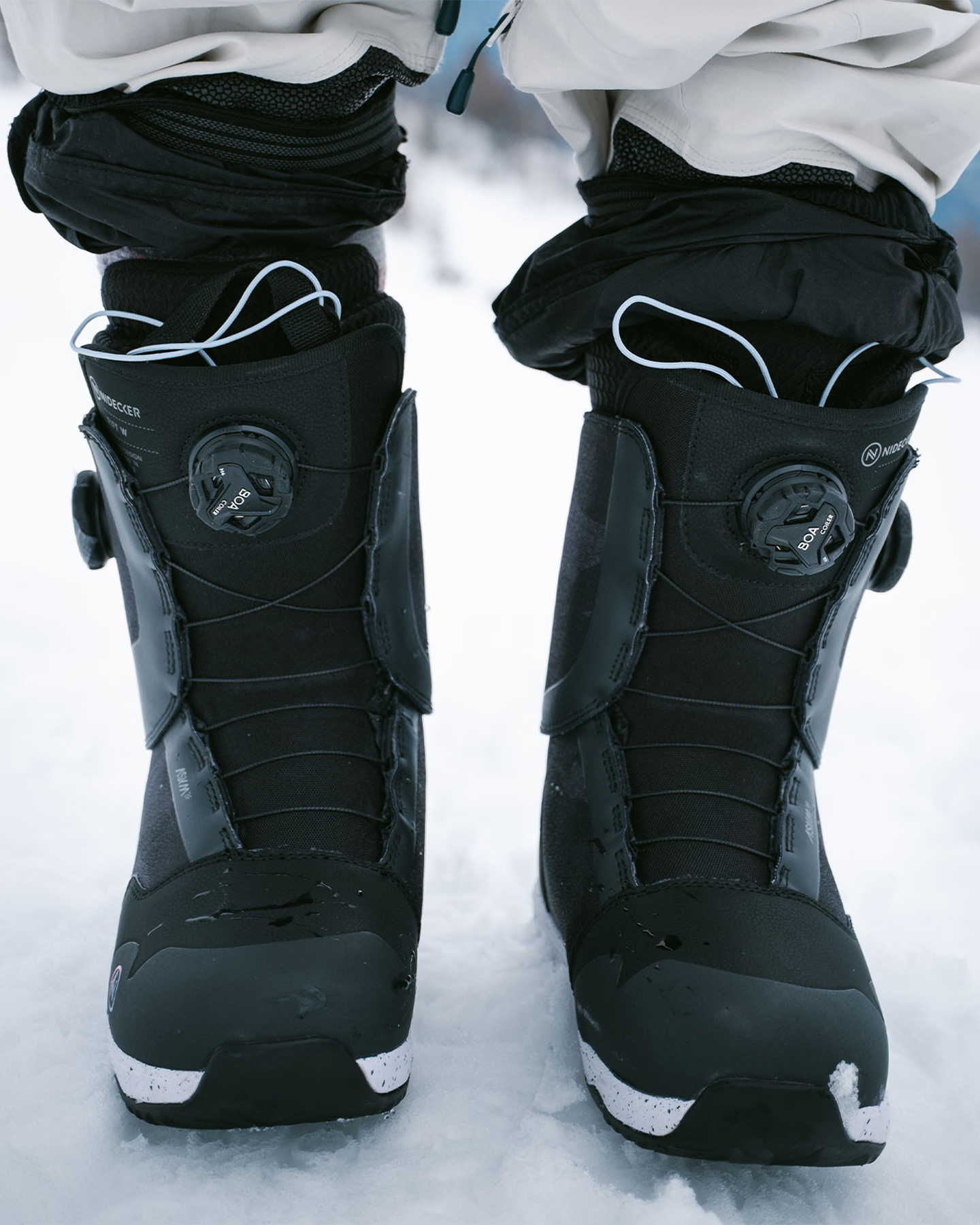 Nidecker Women's Rift Snowboard Boots - Black - 2024 Snowboard Boots - Trojan Wake Ski Snow