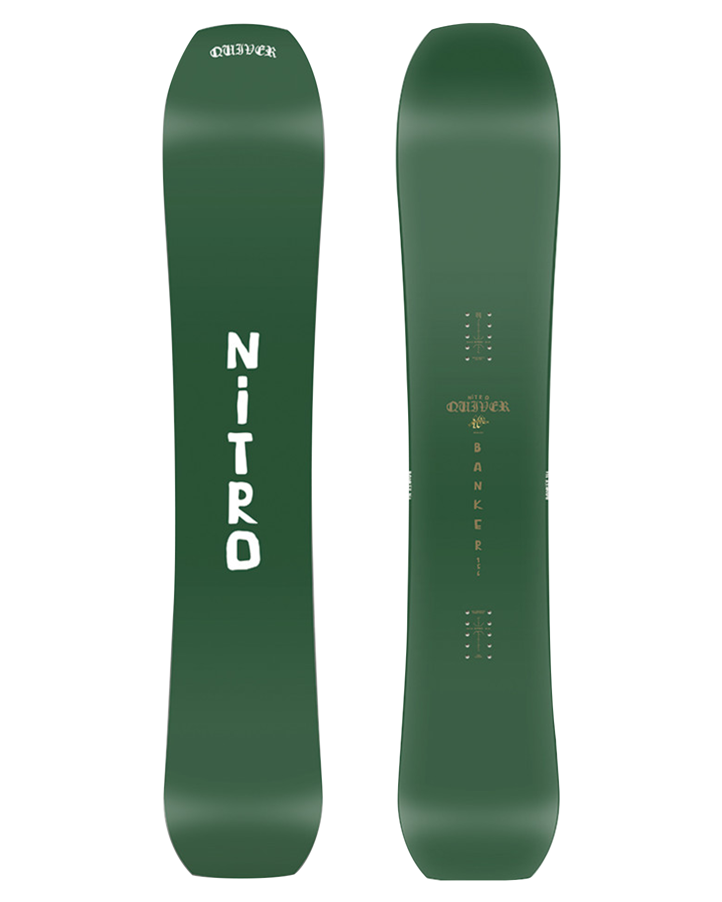 Nitro Banker Snowboard - 2025 Snowboards - Trojan Wake Ski Snow