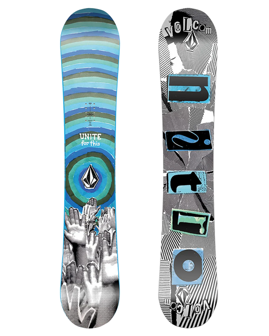 Nitro Beast X Volcom Snowboard - 2023 Snowboards - Trojan Wake Ski Snow