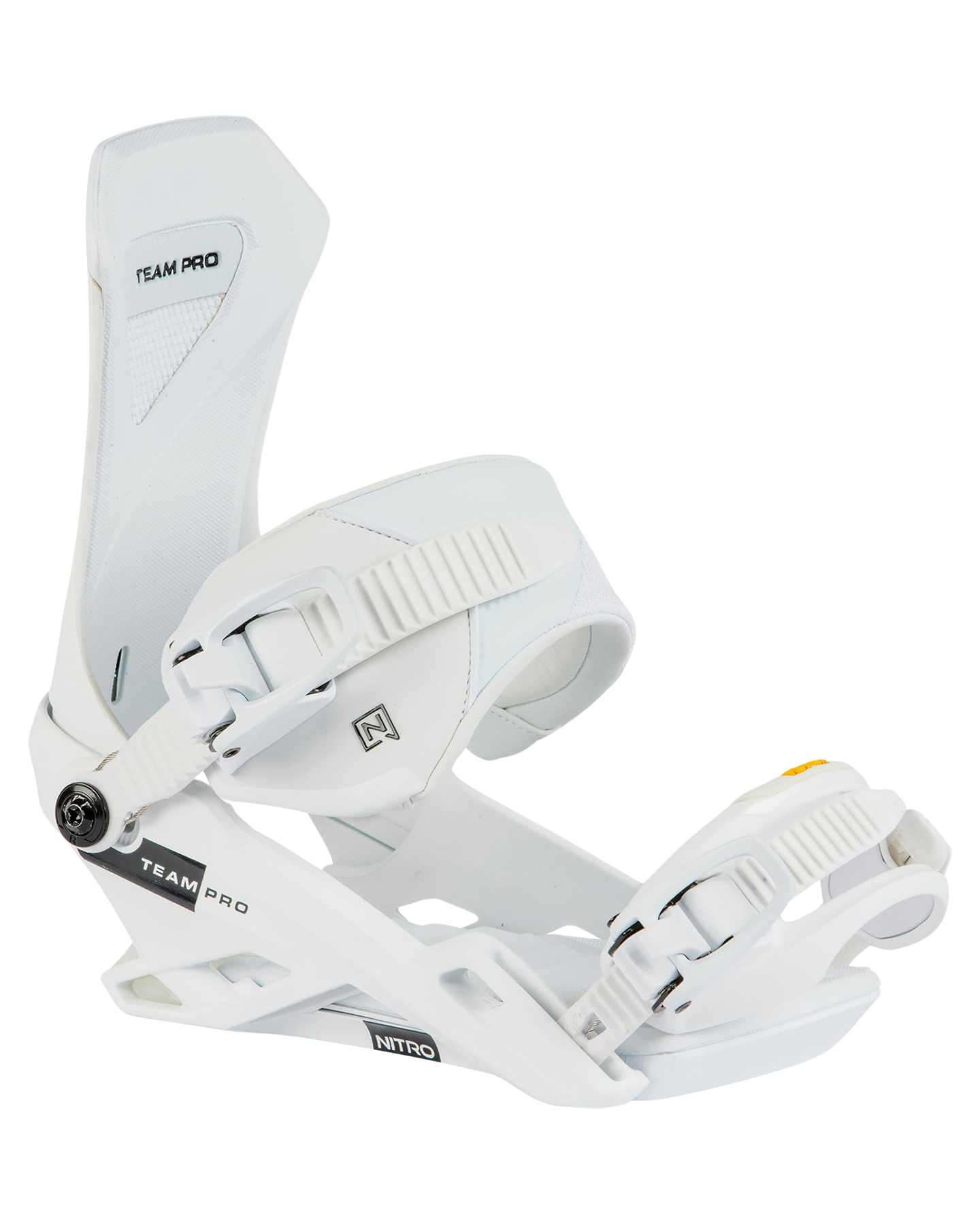 Nitro Team Pro Snowboard Bindings - Pro White - 2024 Snowboard Bindings - Trojan Wake Ski Snow