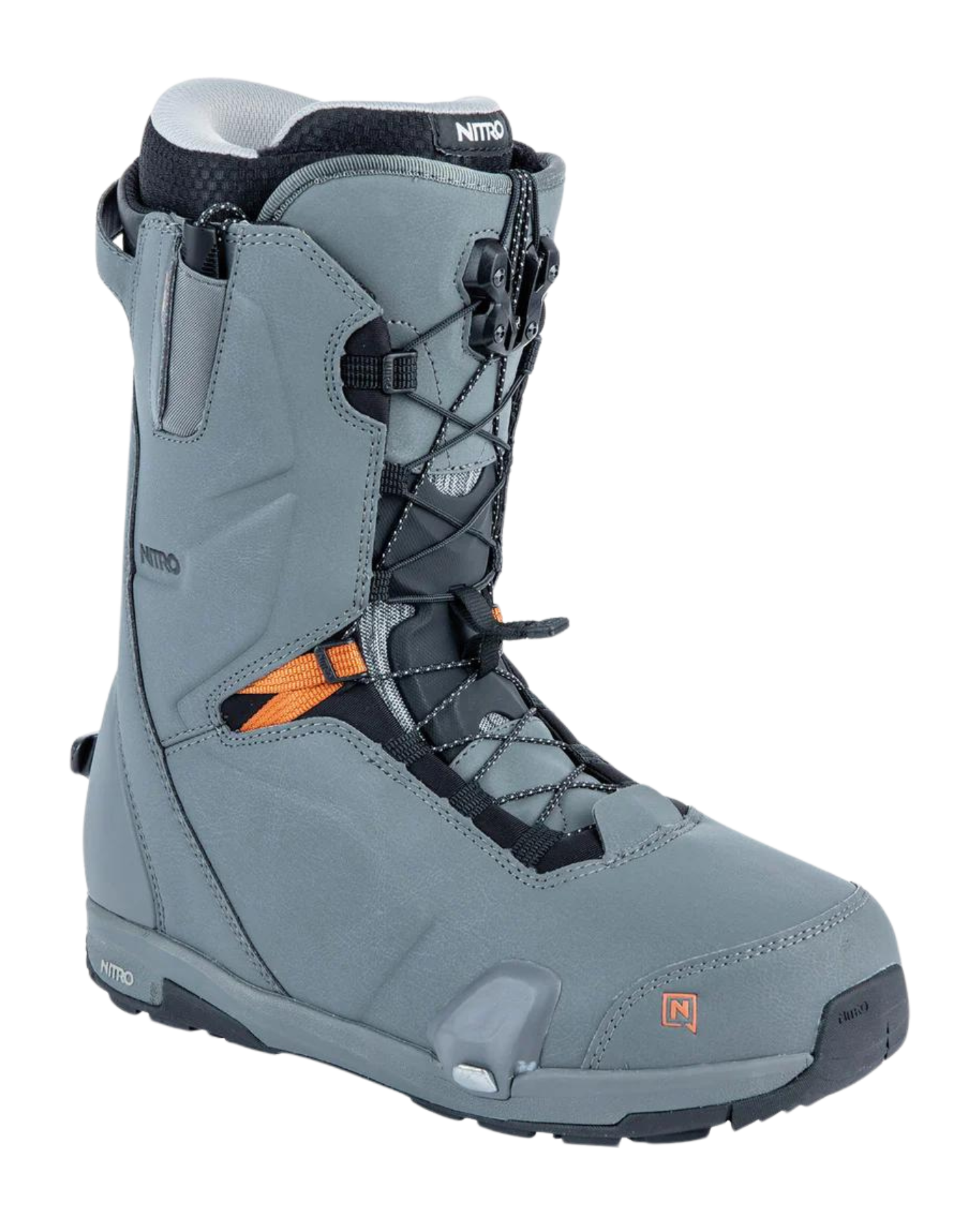 Nitro Nitro Profile Tls Step On - Charcoal - 2024 Snowboard Boots - Trojan Wake Ski Snow