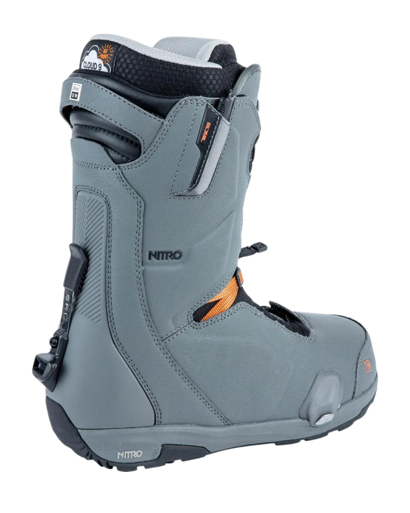 Nitro Nitro Profile Tls Step On - Charcoal - 2024 Snowboard Boots - Trojan Wake Ski Snow