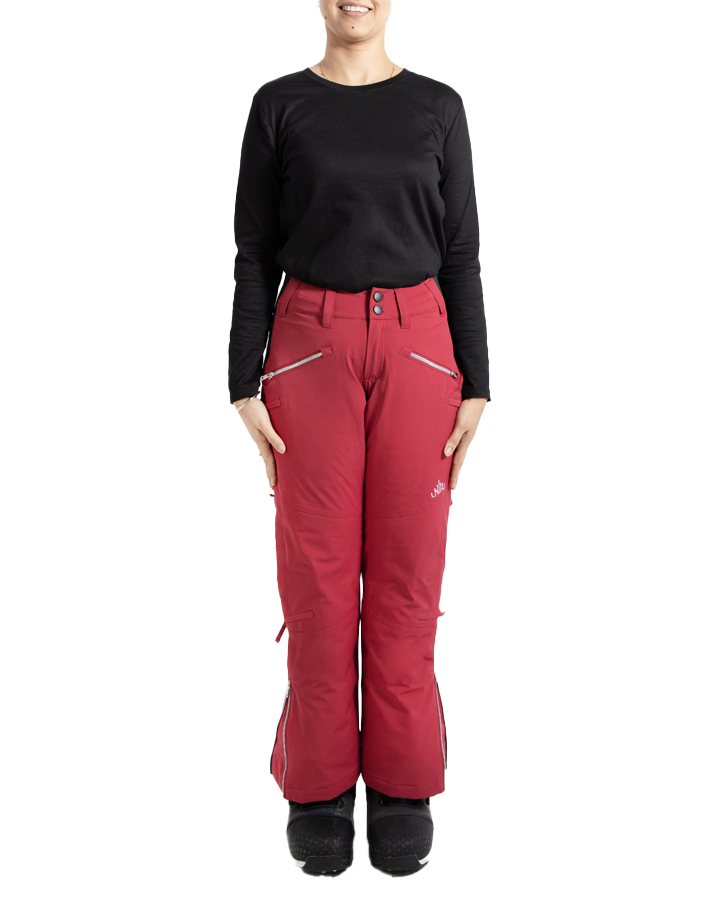 Nobody's Princess Mila Women's Snow Pant Short - Raspberry Snow Pants - Trojan Wake Ski Snow