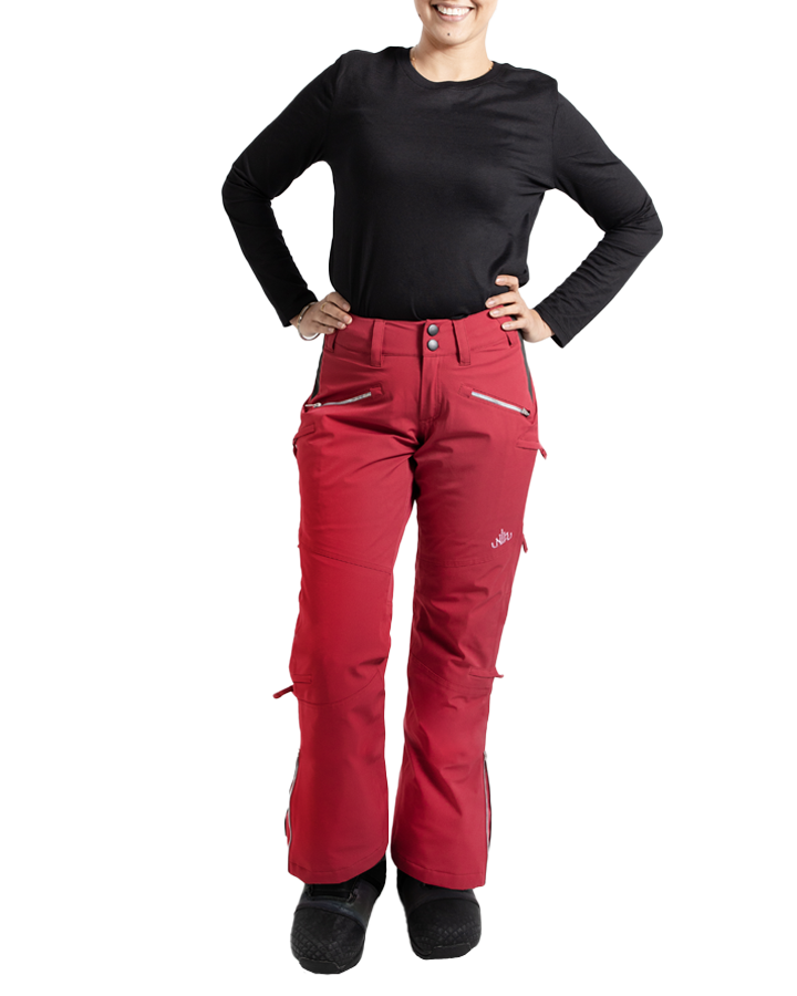 Nobody's Princess Mila Women's Snow Pant Regular - Raspberry Snow Pants - Trojan Wake Ski Snow