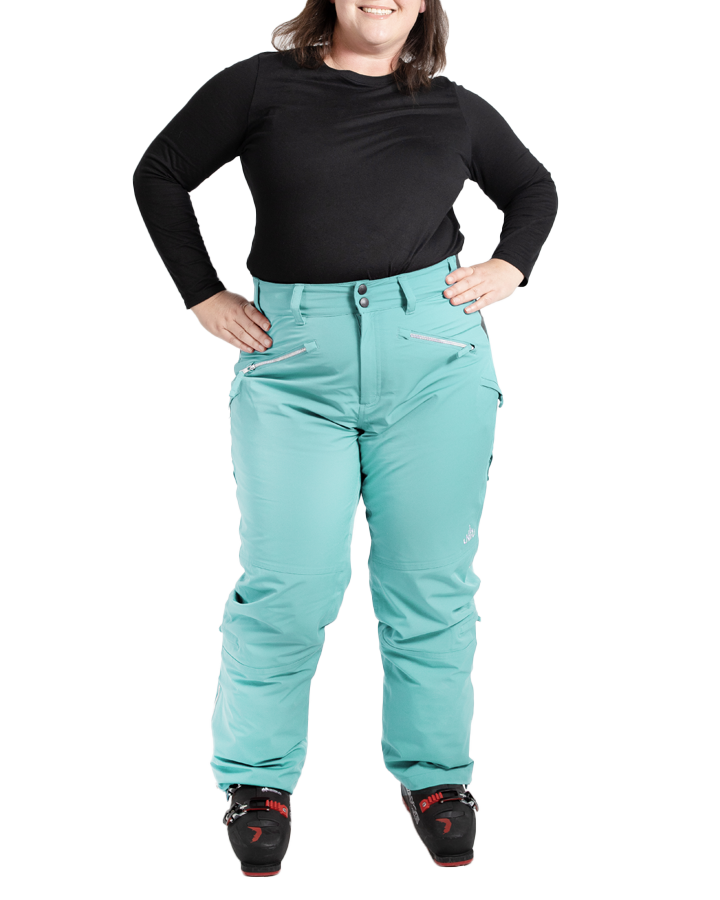 Nobody's Princess Zali Women's Snow Pant Regular - Aqua Snow Pants - Trojan Wake Ski Snow