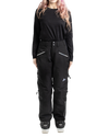 Nobody's Princess Zali Women's Snow Pant Short - Black Snow Pants - Trojan Wake Ski Snow