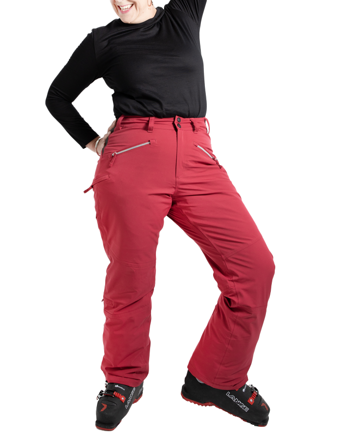 Nobody's Princess Zali Women's Snow Pant Regular - Raspberry Snow Pants - Trojan Wake Ski Snow