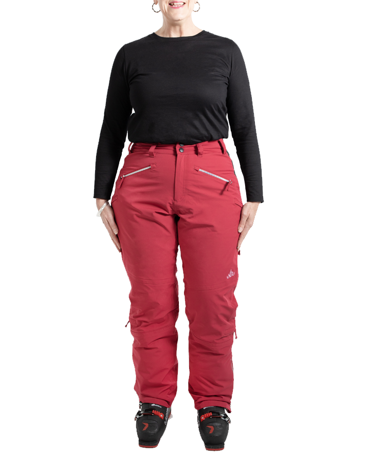 Nobody's Princess Zali Women's Snow Pant Regular - Raspberry Snow Pants - Trojan Wake Ski Snow