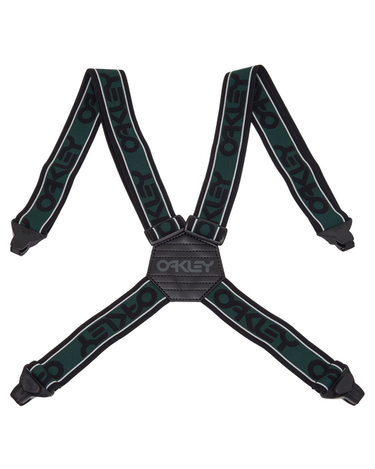 Oakley Factory Suspenders - Hunter Green/Blackout Clothing Accessories - Trojan Wake Ski Snow