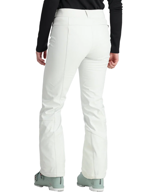 Spyder Women's Orb Softshell Pants - White Snow Pants - Trojan Wake Ski Snow