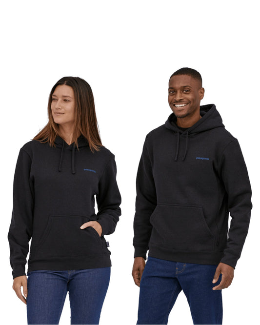 Patagonia Boardshort Logo Uprisal Hoodie - Ink Black Hoodies & Sweatshirts - Trojan Wake Ski Snow