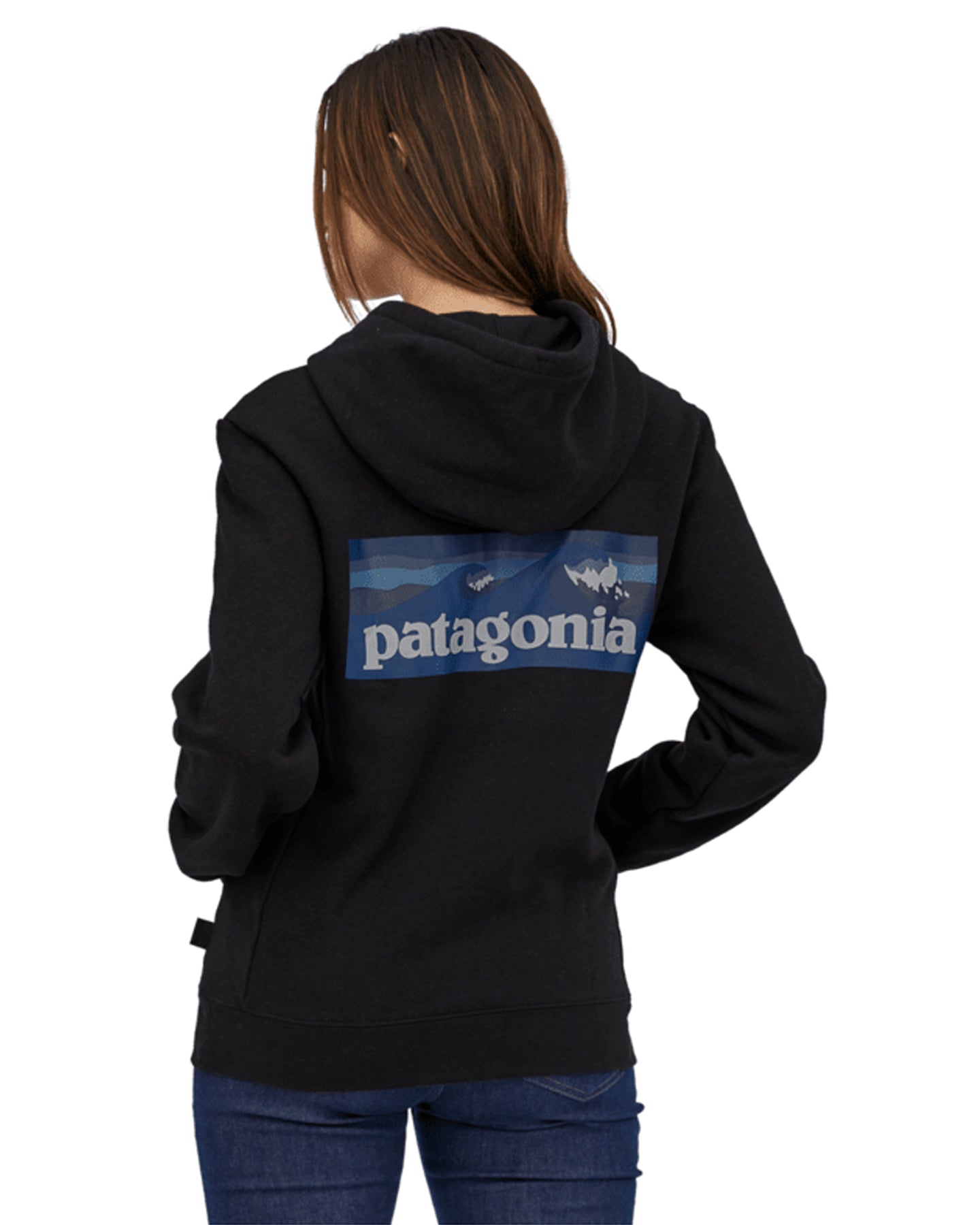 Patagonia Boardshort Logo Uprisal Hoodie - Ink Black Hoodies & Sweatshirts - Trojan Wake Ski Snow