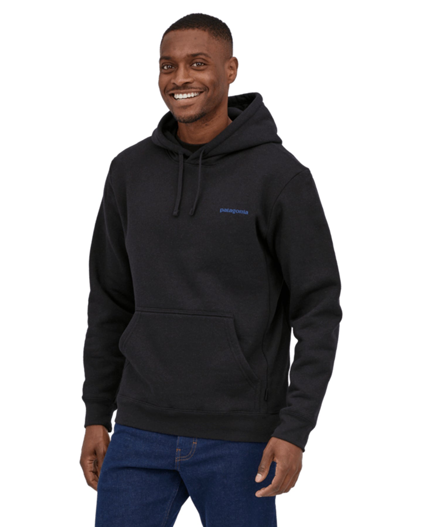 Patagonia Boardshort Logo Uprisal Hoodie - Ink Black Hoodies & Sweatshirts - Trojan Wake Ski Snow