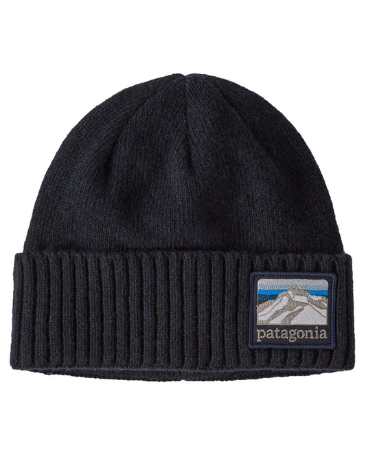 Patagonia Brodeo Beanie - Line Logo Ridge / Classic Navy Beanies - Trojan Wake Ski Snow