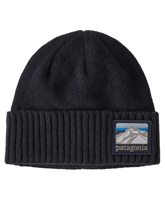 Patagonia Brodeo Beanie - Line Logo Ridge / Classic Navy Beanies - Trojan Wake Ski Snow