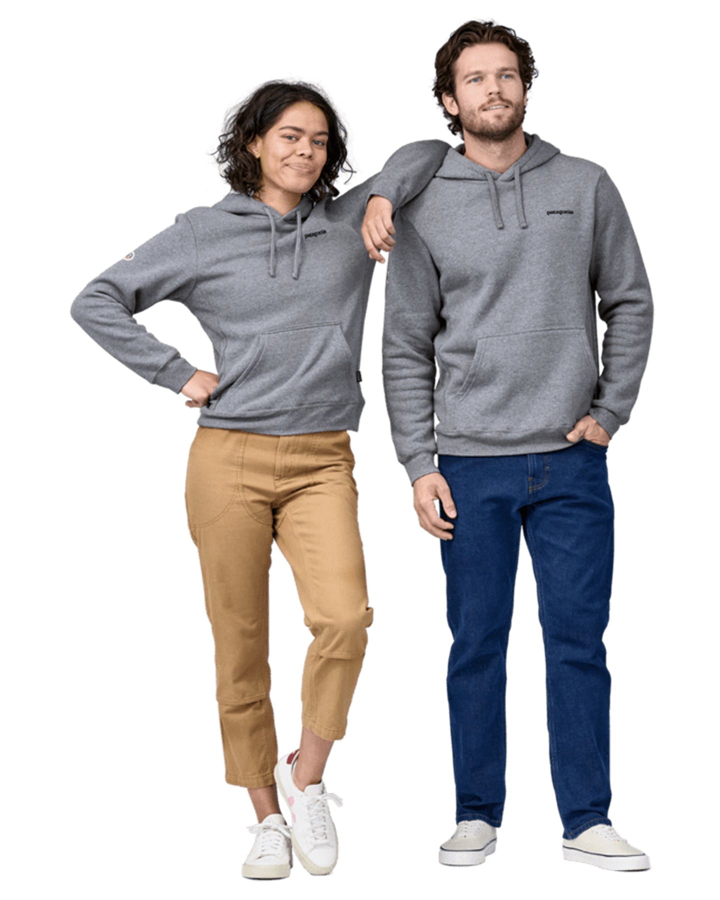 Patagonia Fitz Roy Icon Uprisal Hoodie - Gravel Heather Hoodies & Sweatshirts - Trojan Wake Ski Snow