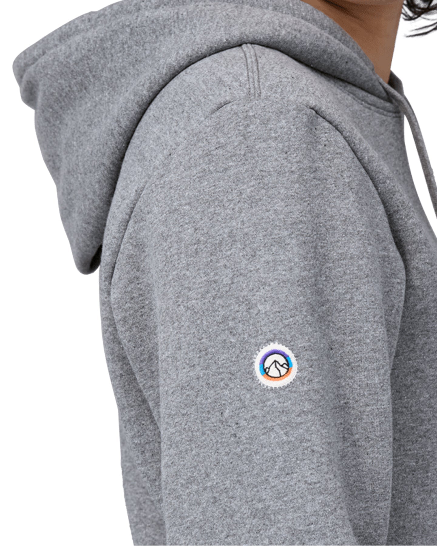 Patagonia Fitz Roy Icon Uprisal Hoodie - Gravel Heather Hoodies & Sweatshirts - Trojan Wake Ski Snow