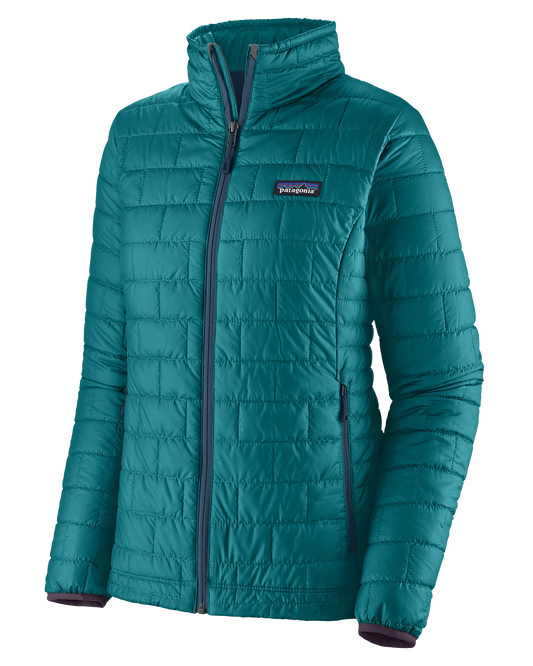 Patagonia Nano Women's Puff Jacket - Belay Blue Jackets - Trojan Wake Ski Snow