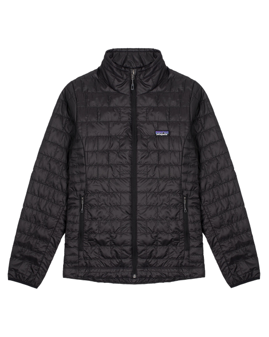 Patagonia Nano Women's Puff Jacket - Black Jackets - Trojan Wake Ski Snow