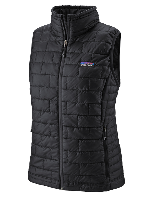 Patagonia Nano Women's Puff Vest - Black Jackets - Trojan Wake Ski Snow