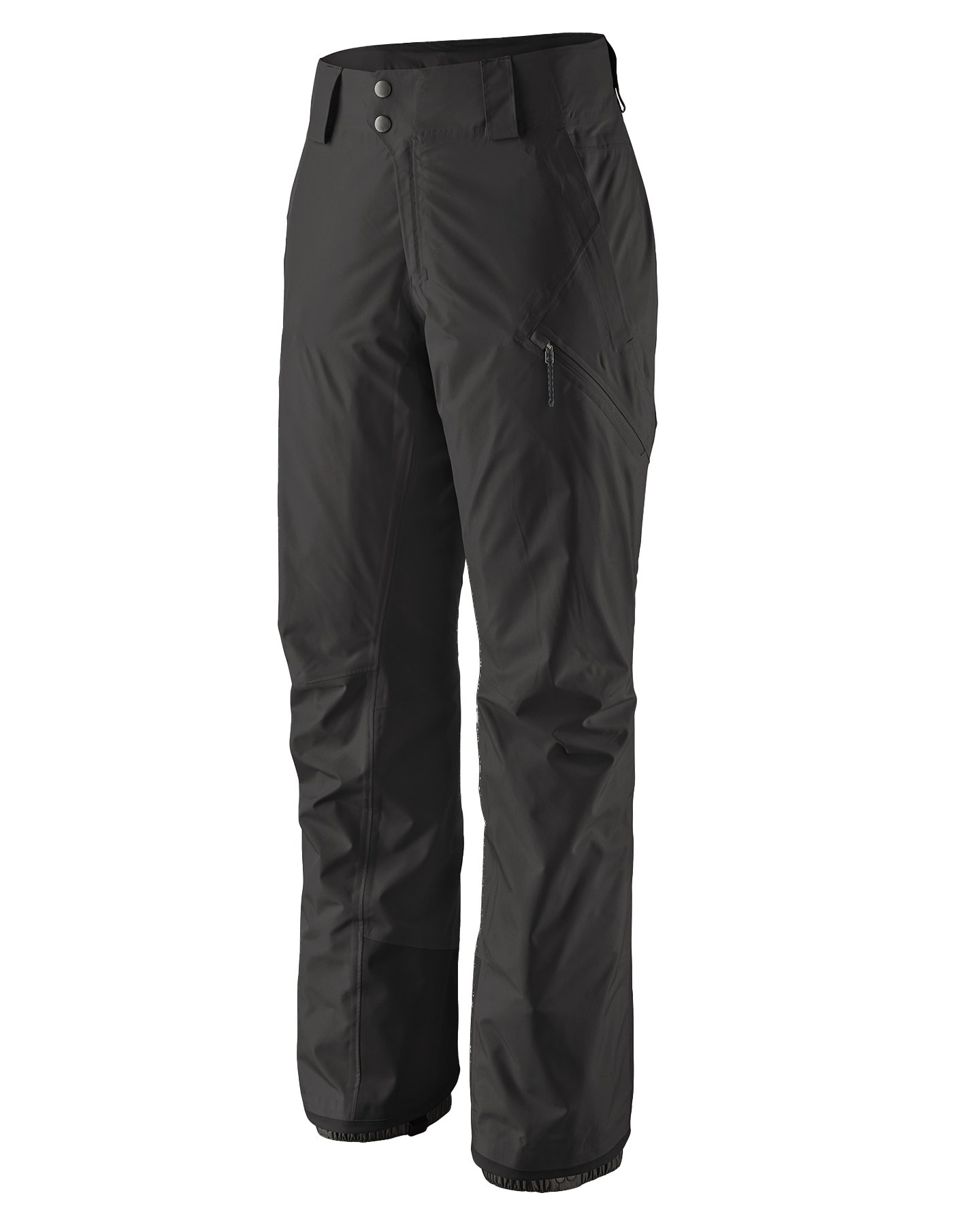 Patagonia Powder Town Women's Snow Pants - Black - 2024 Snow Pants - Trojan Wake Ski Snow